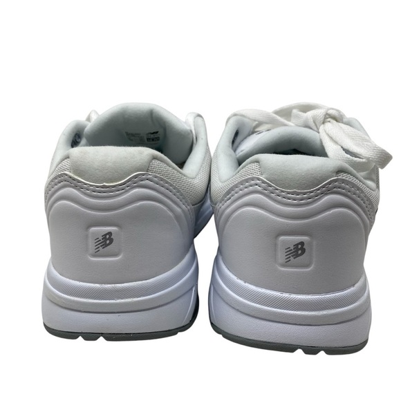 New Balance White Leather WW813WT Athletic Walker WIDE - Picture 4 of 7
